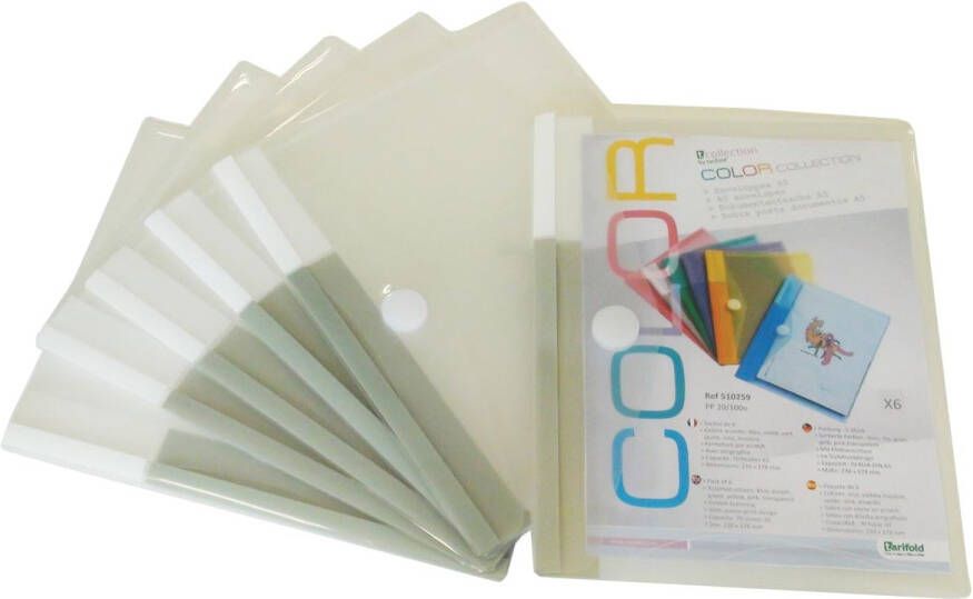 Tarifold collection Documentenmap voor ft A5 pak van 6 stuks