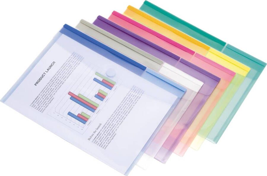 Tarifold collection Tarifold documentenmap Collection Color voor ft A4 (316 x 240 mm) pak van 12 stuks