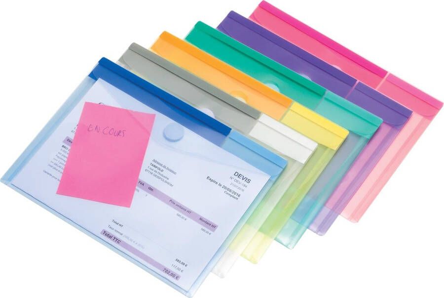 Tarifold collection Tarifold documentenmap Color Collection voor ft A5 (230 x 178 mm) pak van 6 stuks