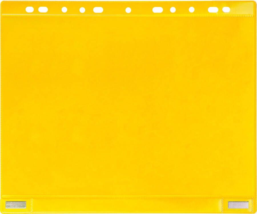 Tarifold collection Tarifold geperforeerde showtas dubbelzijdig magnetisch geel pak van 5 stuks