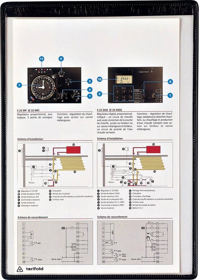Tarifold View Tarifold magnetische tas