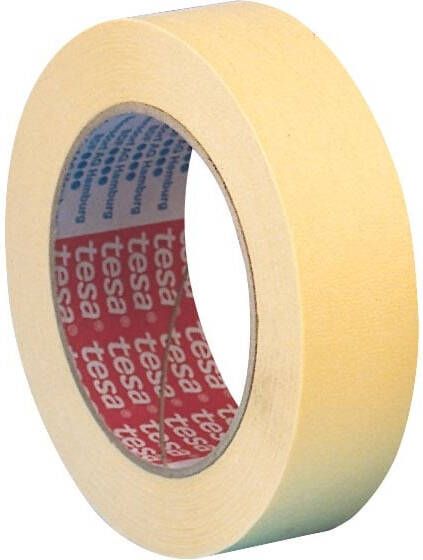 Tesa Afplaktape Professional 4323 19mmx50m lichtcrème