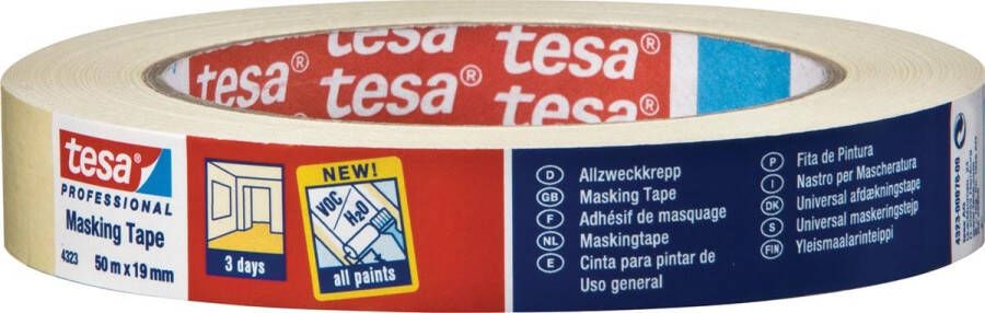 Tesa afdekplakband ft 25 mm x 50 m