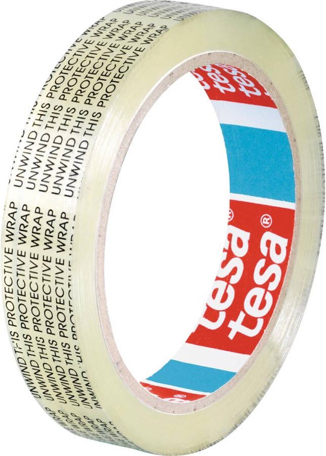 Tesa Dubbelzijdig plakband film 33mx19mm transparant