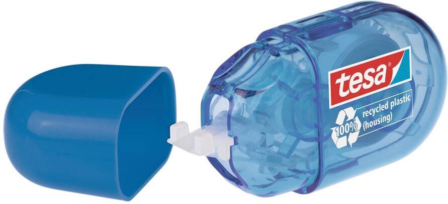 Tesa mini correctieroller blauw
