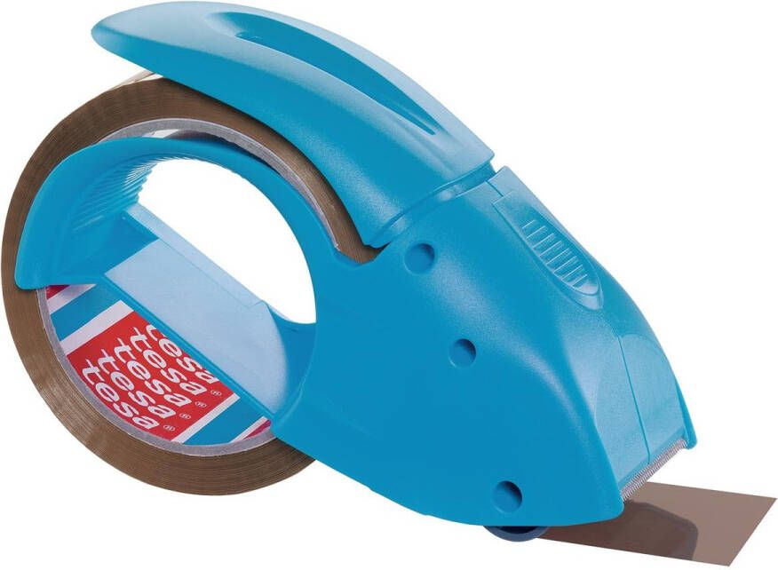 Tesa Verpakkingstape dispenser packÂ pack-n-go blauw