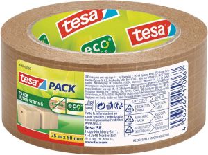 Tesa Verpakkingstape 56000 Eco paper ultra strong 50mmx25m