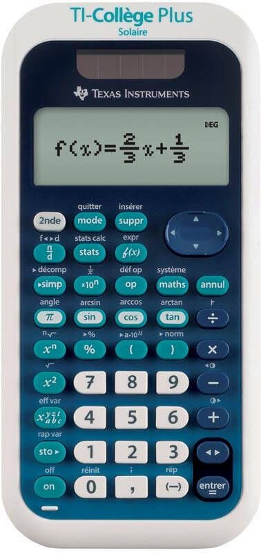 Texas Instruments Texas Wetenschappelijke rekenmachine TI-College Plus