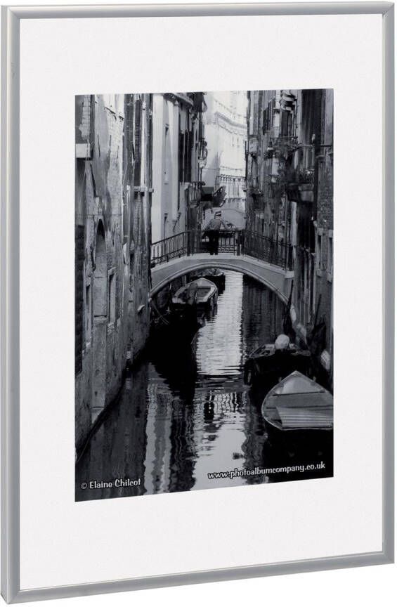 The Photo Album Company TPAC fotokader aluminium zilver A3