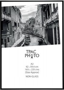 The Photo Album Company TPAC fotokader aluminium zwart ft A2