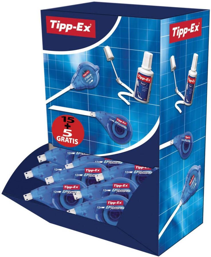 Tipp-ex correctieroller Easy Correct 20 correctierollers (15 + 5 GRATIS)