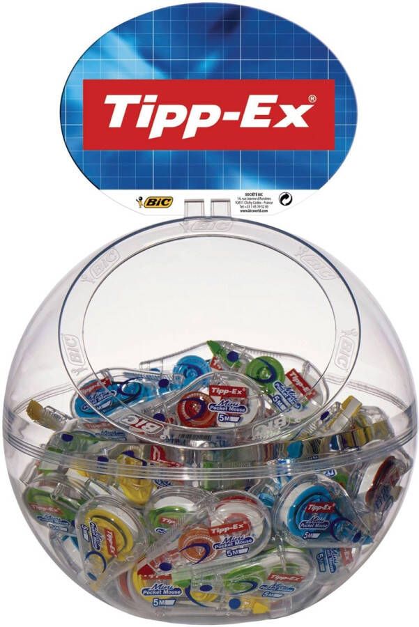 Tipp-ex Mini Pocket Mouse Fashion bubble met 40 stuks