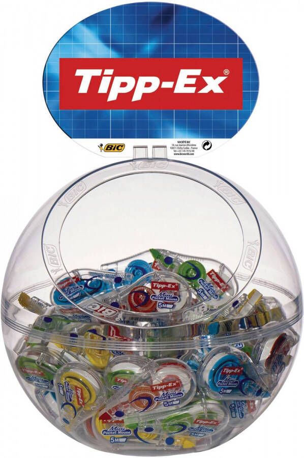Tipp-ex Tipp Ex Mini Pocket Mouse Fashion, bubble met 40 stuks online kopen