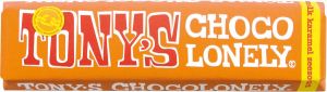 Tony&apos;s Chocolonely chocoladereep 47g karamel zeezout