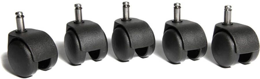 Topstar wielen voor tapijt diameter 50 mm pak van 5 stuks