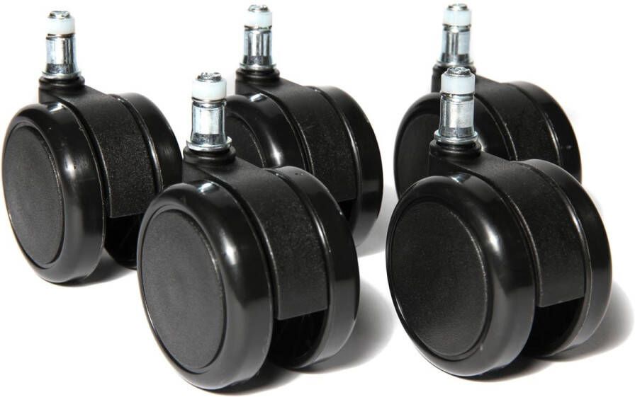 Topstar wielen voor tapijt diameter 65 mm pak van 5 stuks