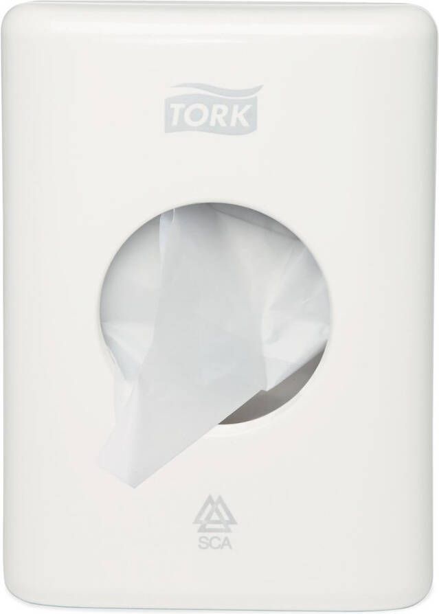 Tork Damesverbandzakdispenser Elevation wit 566000