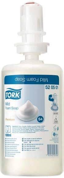 Tork Handzeep S4 foam mild geparfumeerd 1000ml 520501