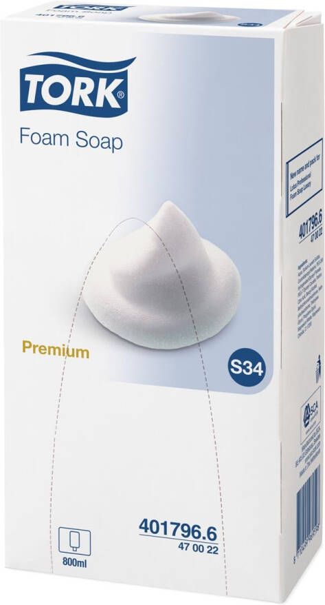 Tork schuimzeep Premium systeem S34 flacon van 800 ml