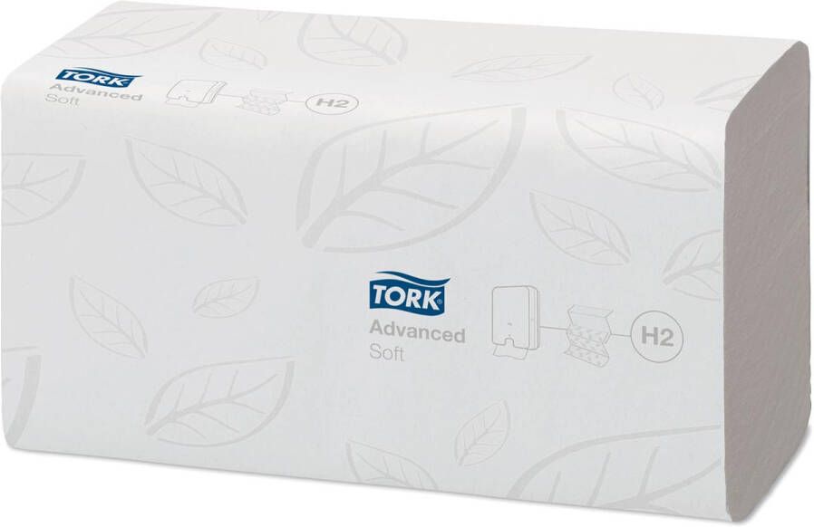 Tork Papieren Handdoek XpressÃ‚Â H2 Multifold advanced 2-laags wit 120289