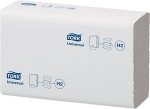 Tork Xpress Universal handdoek 1-laags systeem H2 wit pak van 20 stuks