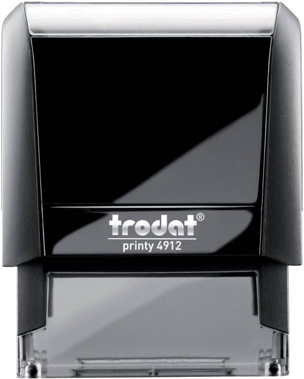 Trodat Printy tekststempel met voucher Printy 4912 ft 47 x 18 mm op blister