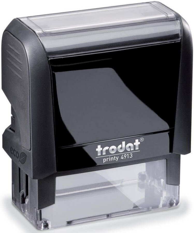 Trodat Printy tekststempel met voucher Printy 4913 ft 58 x 22 mm op blister