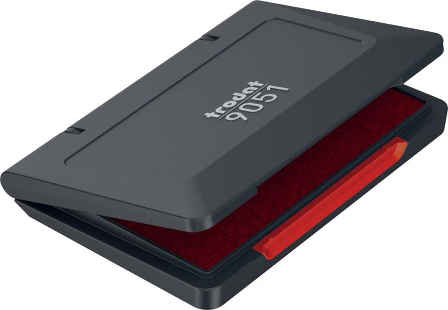Trodat stempelkussen ft 5 x 9 cm rood