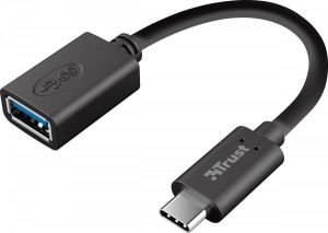 Trust Calyx USB kabel OTG USB A USB C 0 15 m zwart