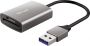 Trust Dalyx USB 3.2 snelle geheugenkaartlezer - Thumbnail 1