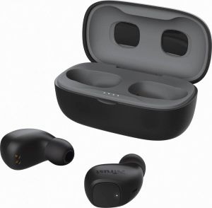 Trust Nika Compact Bluetooth draadloze oortjes geÃ¯ntegreerde microfoon inclusief oplaadstation zwart
