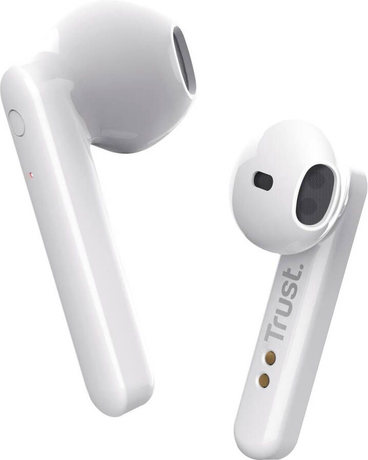 Trust Primo Touch Stijlvolle draadloze oortjes Bluetooth â Wit (23783)