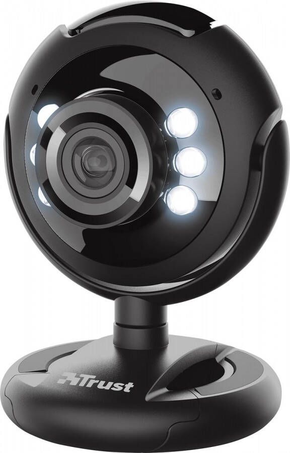 Trust Spotlight Pro webcam met ingebouwde microfoon en ledlampjes