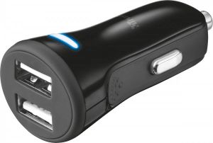Trust Urban 20 W snelle autolader met 2 USB poorten