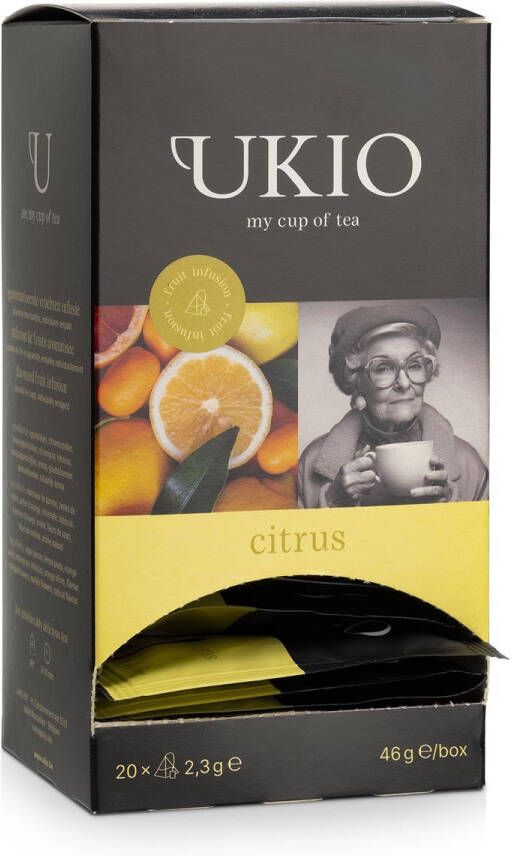 Ukio infusie Citrus individueel verpakt pak van 20 stuks