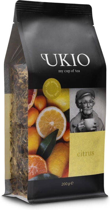 Ukio infusie Citrus losse kruiden pak van 200 gram
