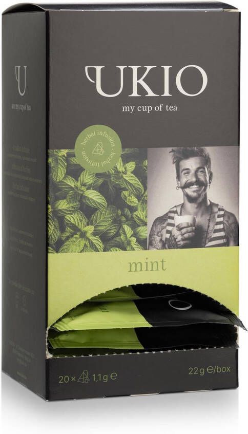 Ukio infusie Munt individueel verpakt pak van 20 stuks