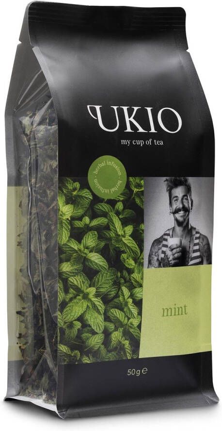 Ukio infusie Munt losse kruiden pak van 50 gram