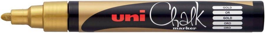 Uni-Ball Uni ball krijtmarker goud ronde punt 1 8 2 5 mm