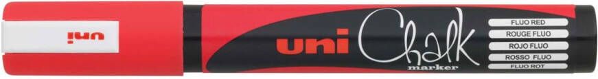 Uni-Ball Krijtmarker Uni ball rood ronde punt van 1 8 2 5 mm