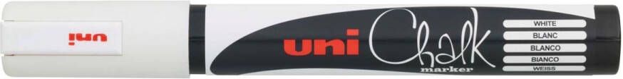 Uni-ball Krijtmarker wit ronde punt van 1 8 2 5 mm