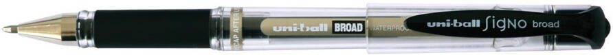Uni-ball roller Signo Broad brede punt zwart