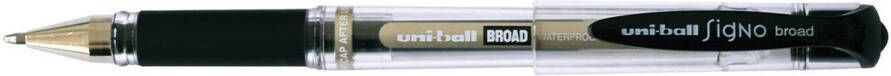 Uni-ball roller Signo Broad brede punt zwart