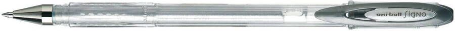 Uni-Ball Rollerpen Uni ball Signo Metallises zilver 0.5mm
