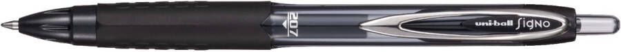 Uni-ball Signo RT207 roller intrekbaar schrijfbreedte 0 4 mm gerecycled plastic zwart