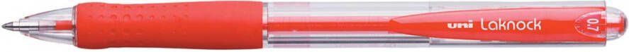 Uni-Ball Uni ball balpennen Laknock schrijfbreedte 0 3 mm schrijfpunt 0 7 mm fijne punt rood