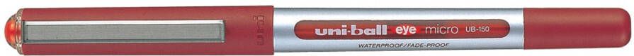 Uni-ball Eye Micro roller schrijfbreedte 0 2 mm punt 0 5 mm rood
