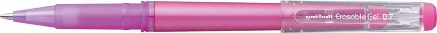 Uni-ball Uni ball gelroller Erasable Gel met dop roze