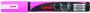 Uni-Ball Krijtmarker Uni ball fluo roze ronde punt van 1 8 2 5 mm - Thumbnail 3