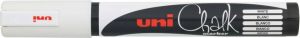Uni-ball Krijtmarker wit ronde punt van 1 8 2 5 mm
